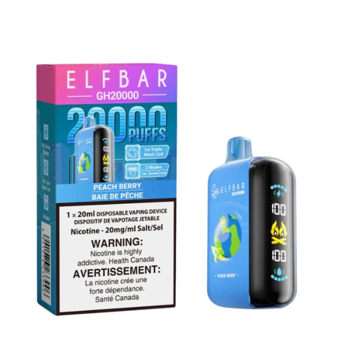 Elf Bar GH20000  Alpha Vapes | Best Vape Shop In Canada