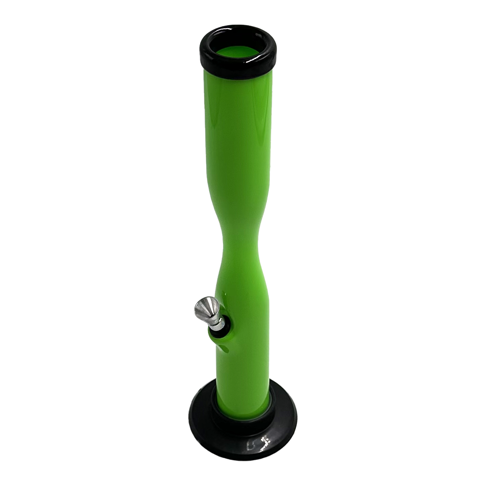 BONG – ACRYLIC – HOURGLASS – 12″